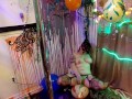 Balloon fetish B2P, blowing, pop, hump, balloon pussy stuff & fuck 2 cum popping W all body parts!HD