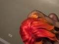 Fiya head fiya red sexy ebony get banged hard