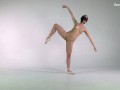 Nude ballerina Manya Baletkina super hot flexible teen