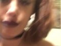 Gothic/egirl masterbating 