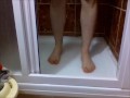 Master Sweetblueyes Feet Fetish Play in the Shower