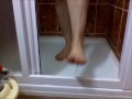 Master Sweetblueyes Feet Fetish Play in the Shower