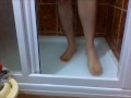 Master Sweetblueyes Feet Fetish Play in the Shower