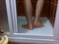Master Sweetblueyes Feet Fetish Play in the Shower