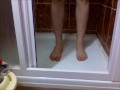 Master Sweetblueyes Feet Fetish Play in the Shower