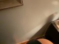 Curvy MILF dirty talks daddy with a cock in her mouth and ass in mirror! Facial and deepthroat!