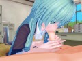 Suzuya KanColle 3D hentai 2/6