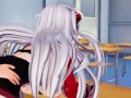 Prinz Eugen azur lane 3D hentai 3/7