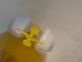 Urine Fetish Princess Potty Training Boy Urinal Toy Aim Play!: Girl Stands to Pee Foamy Yellow Piss