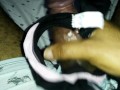 Horny boy moan and groan massaging his dick with mom underwear with dirty talk