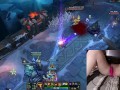 GER Gamer Girl playing LoL with a vibrator between her legs League of Legends #21 Luna