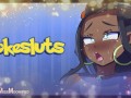 Project Pokesluts: Nessa Public Beach Sex (Pokemon Audio)