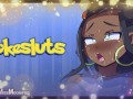 Project Pokesluts: Nessa Public Beach Sex (Pokemon Audio)