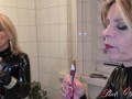 Whore Slut-Orgasma Celeste getting ready for work