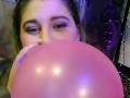 Kendal kink sneak peak behind the scenes balloon filled CamRoom&halloween deco blowing Up 