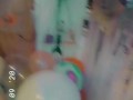 Kendal kink sneak peak behind the scenes balloon filled CamRoom&halloween deco blowing Up 