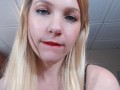 Tiny man gets dangerously close to giantess ( pov) face,lips, mouth.