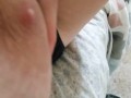 Lactating Tit Squeeze