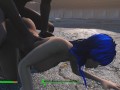 Beautiful prostitutes perfectly please guys and girls in Fallout game | PC Game