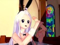 BUNNY GIRL FAIRY TAIL MIRAJANE STRAUSS 3D HENTAI