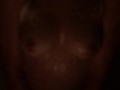 Perky Persian Nipples in the Bath