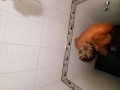 My pregnant ebony  latina  wife taking a shower and loves to be watched 