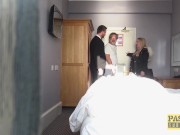 PASCALSSUBSLUTS - Busty Georgie Lyall Fed Cum After Pounding