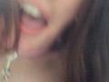 Hold my BDSM Collar Leash While I Pee! Pissing Toilet Slutty HAIRY Horny PAWG Camgirl Needs Our Help