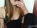 Teen giving herself intense orgasm ASMR audio porn