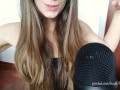 Teen giving herself intense orgasm ASMR audio porn
