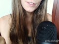 Teen giving herself intense orgasm ASMR audio porn