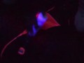 Step sis with nice feet caught squirting under the  black light. 