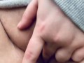 Sexy public masturbation