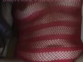 Sexy Filipina Asian Babe Squirting Hard in fishnets