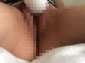 [Japanese] Amateur Selfie Masturbation Home With New Toy [Shaved pussy cat]