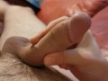 Jacking Off My Cut Cock Quickie Cumshot