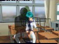 3D HENTAI schoolgirl with glasses fucked the director and got a high score