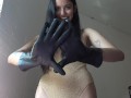 Trying On Leather Gloves - Safe for work?