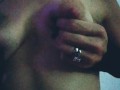 Saggy slut training tit