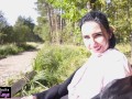 Public Agent Pickup Russian Student and Almost Cum in Pussy in Park / Kiss Cat