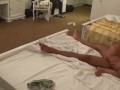 Horny stepsister &stepbrother share the same bed on first vacation