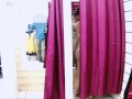 I got dared to leave the curtain open a little in the fitting room