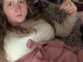 Naughty 18-Year-Old Virgin Cums with Vibrator