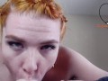 Redhead loves deepthroating cock so much she makes aheago faces - TheGoddessOfLust