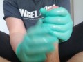 tested my new mint gloves on my stepbrother (couldn´t last long)