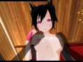 3D HENTAI POV Nana Kozuki Rides Cock and Cums with AHEGAO Face