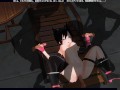 3D HENTAI Nana Kozuki fucked three guys at once