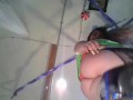 POV Giantess Upskirt Squashing, Stomping & Facesitting you till you Worship this Cumming Pussy