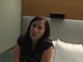 WIFE'S INTERVIEW BEFORE SHE TAKES HER FIRST BBC!