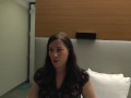 WIFE'S INTERVIEW BEFORE SHE TAKES HER FIRST BBC!